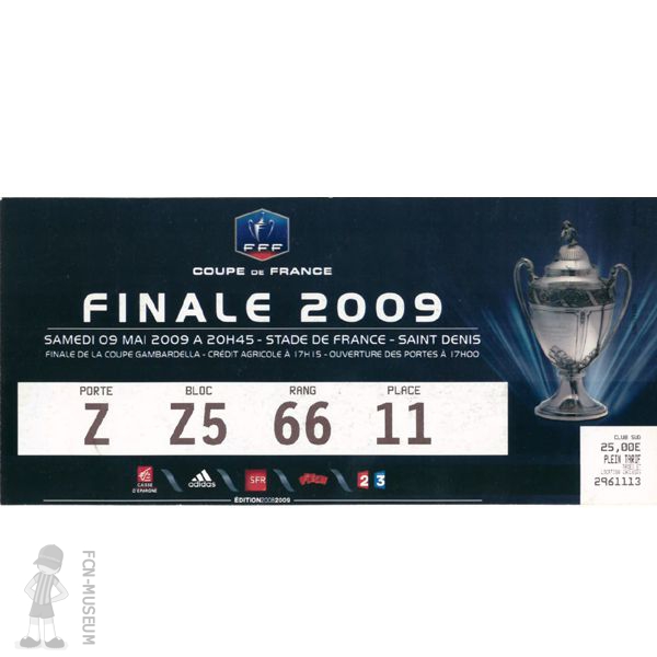 2008-09 Gambardella Finale Nantes Montpellier