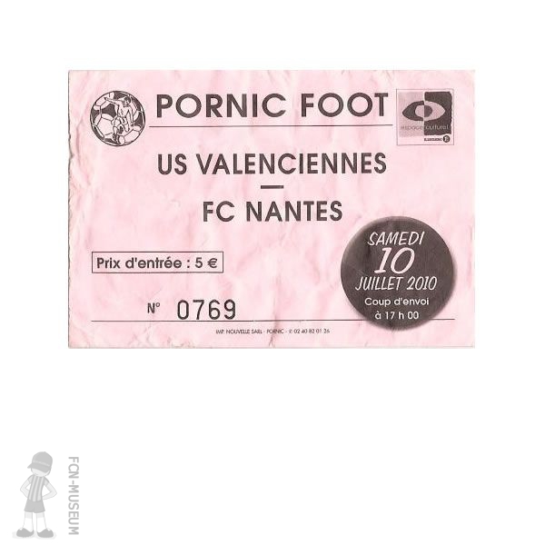 2010 Amical Nantes Valenciennes