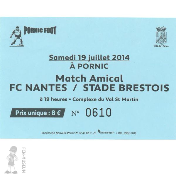 2014-15 Amical Nantes Brest