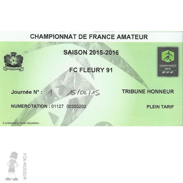 2015-16 CFA 01ère j Fleury Nantes
