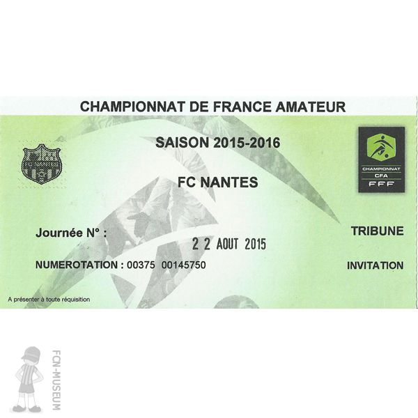 2015-16 CFA 02ème j Nantes Trélissac