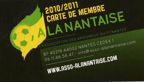 A la Nantaise 2010 2011