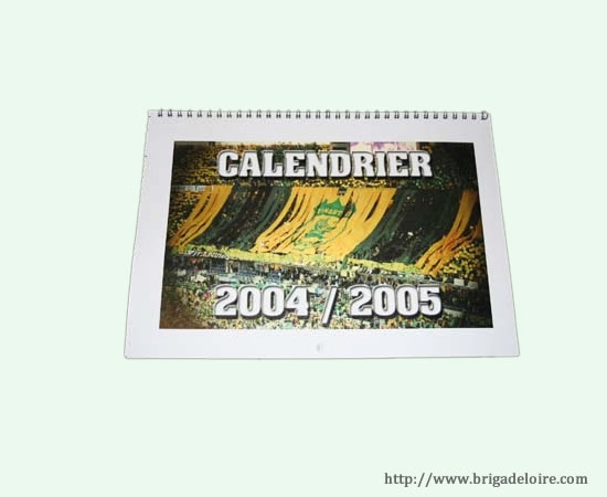Calendrier 2004 2005