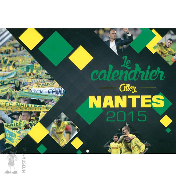 Calendrier 2015 FC Nantes