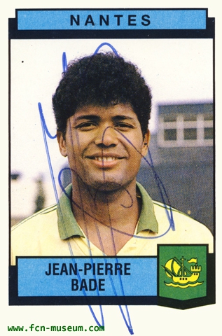 BADE Jean Pierre 1987-88