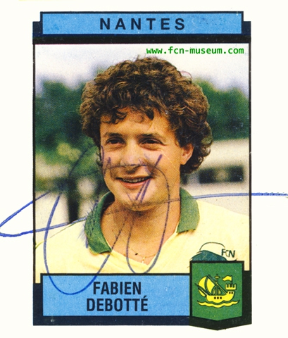 DEBOTTE Fabien 1987-88
