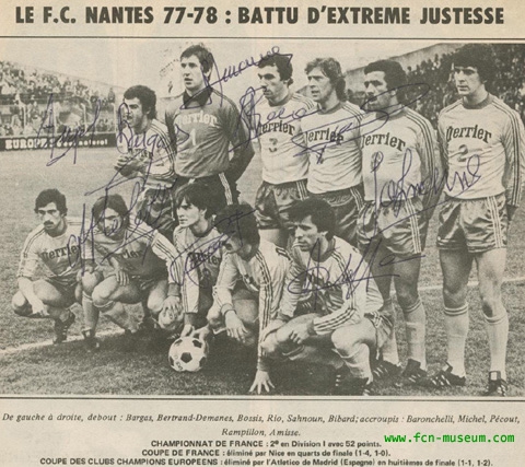 Equipe 1977-1978