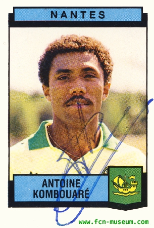 KOMBOUARE Antoine 1987-88