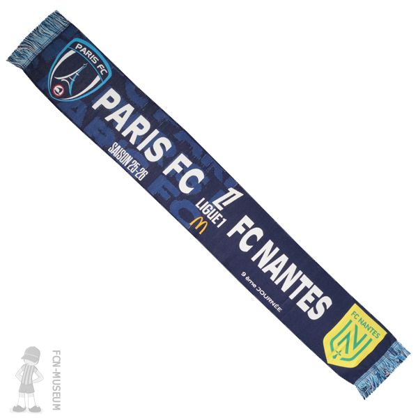 2025-26 09ème j Paris FC Nantes (Echarpe)
