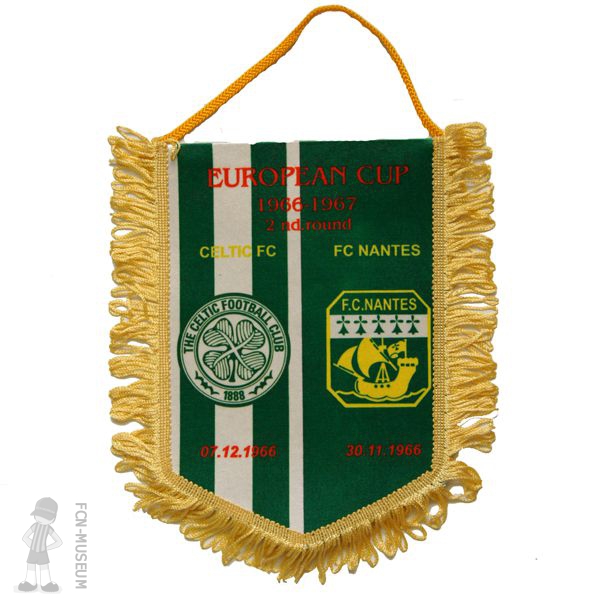 1966-67 8ème retour Celtic Nantes a