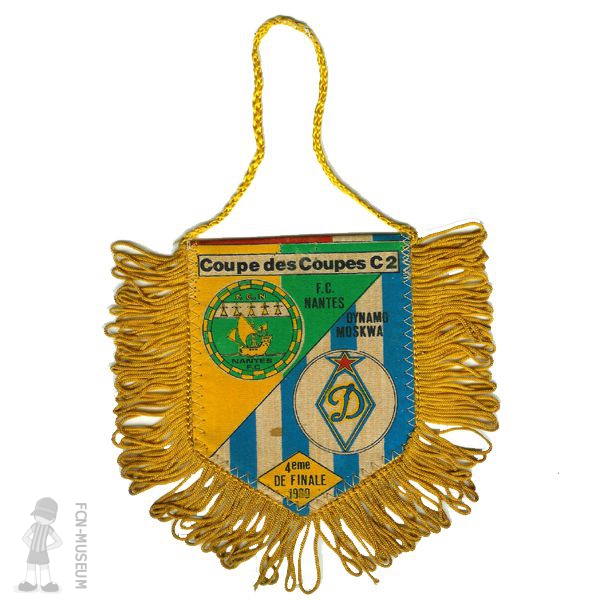 1979-80  quart aller Nantes Dynamo Moscou