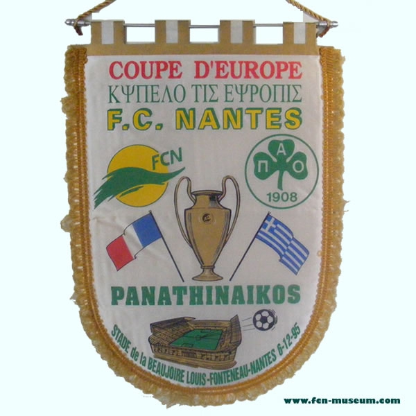 1995-96  6ème J. Nantes Panathinaikos (grand) - 1