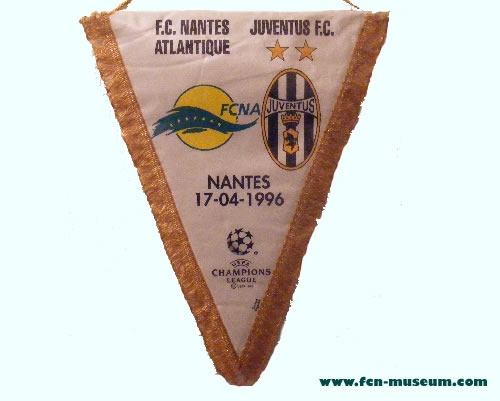 1995-96 demi retour Nantes Juventus c