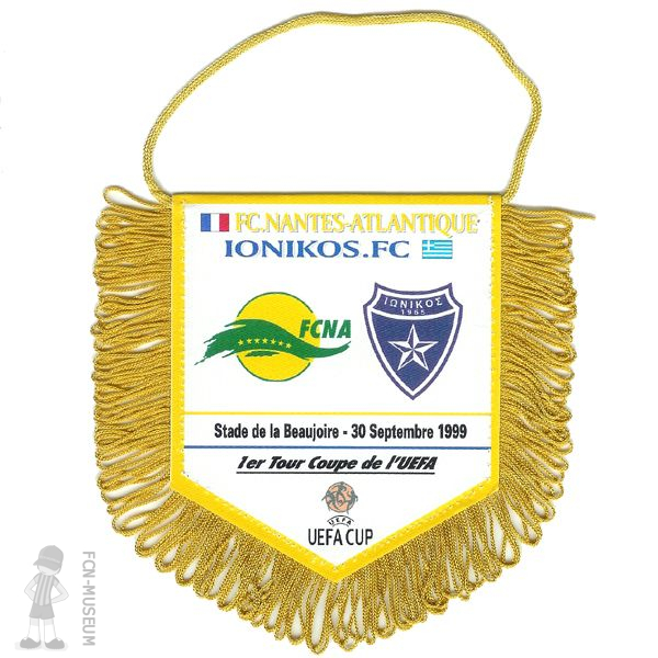 1999-00  1er tour retour Nantes Ionikos (Fanion)