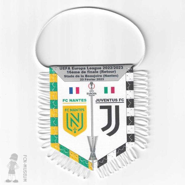 2022-23 Barrage retour Nantes Juventus (Fanion)