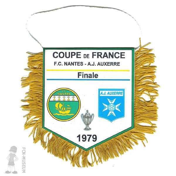 CdF 1979 Finale Nantes Auxerre (Fanion)