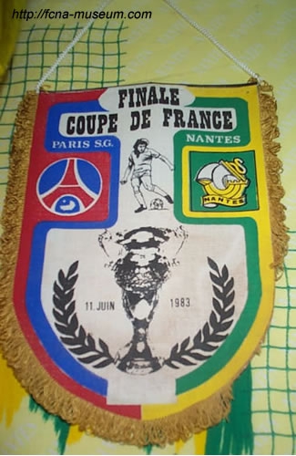 CdF 1983 Finale Paris SG Nantes (Grand Fanion)b