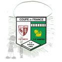 CdF 1984 Demi retour Metz Nantes (Fanion)