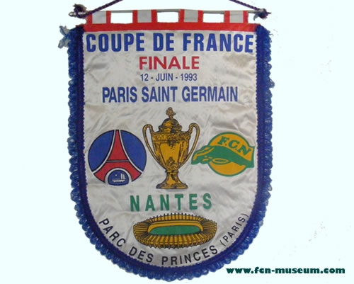 CdF 1993 Finale Paris SG Nantes (grand)d