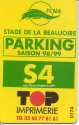 1998-99 Parking abonné