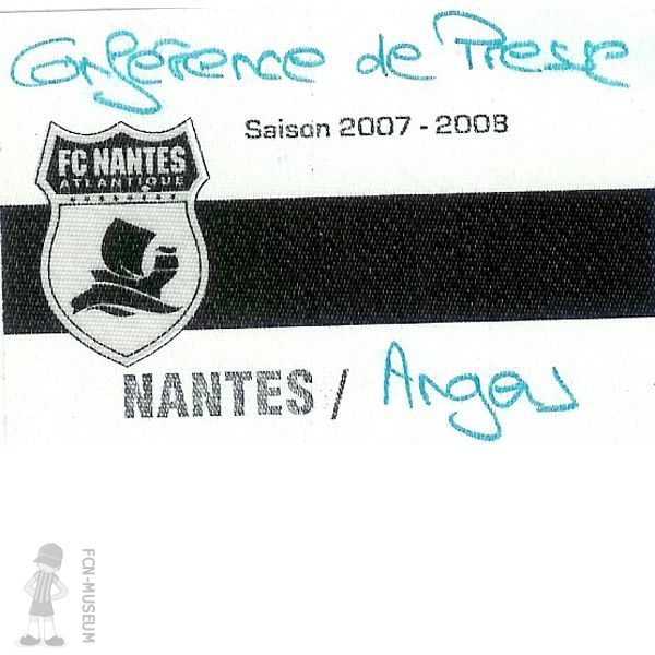 2007-08 16ème j Nantes Angers (Badge)
