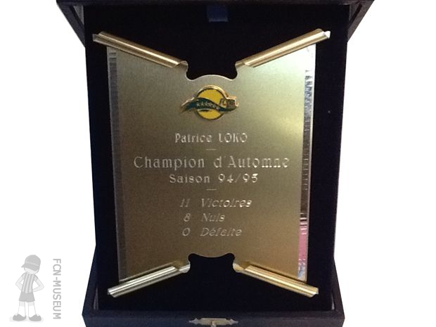 Champion Automne 94-95