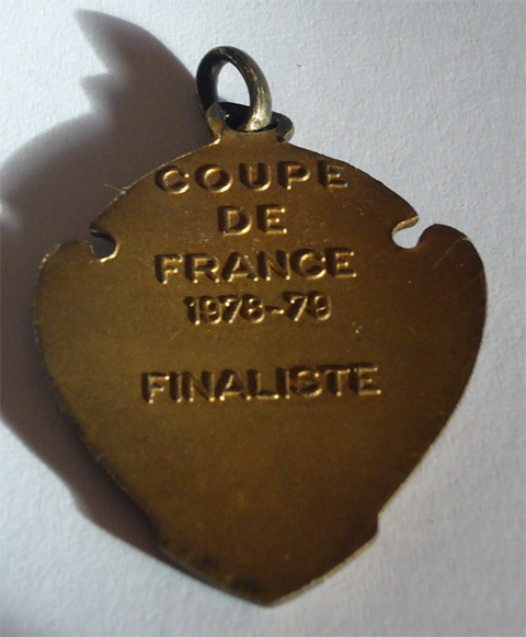 Médaille Finale CdF 1979 (verso)