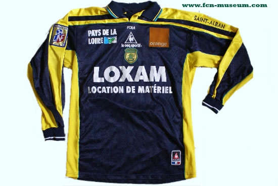 Maillot 2001-2002 Extérieur