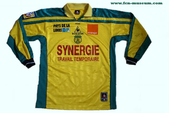 Maillot 2001-2002