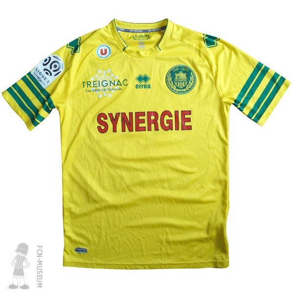 Le FC Nantes présente le 1er maillot de football recyclé, consigné