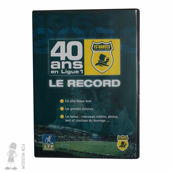 2003 DVD 40 ans le Record