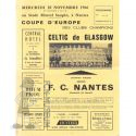 1966-67 8ème aller Celtic Nantes (Programme)