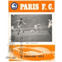 1972-73 20ème j  Paris FC Nantes (Programme)
