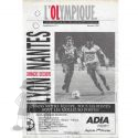 1989-90 21ème j Lyon Nantes (Programme)