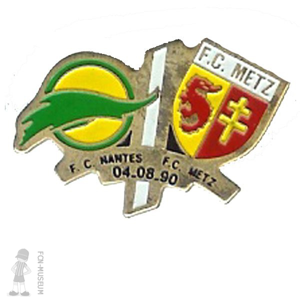 1990-91  3ème j Nantes Metz