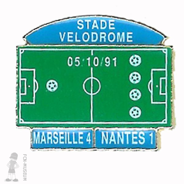 1991-92 13ème j Marseille Nantes