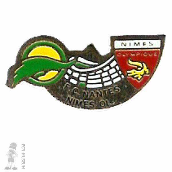 1991-92 24ème j Nantes Nîmes (Pin's)