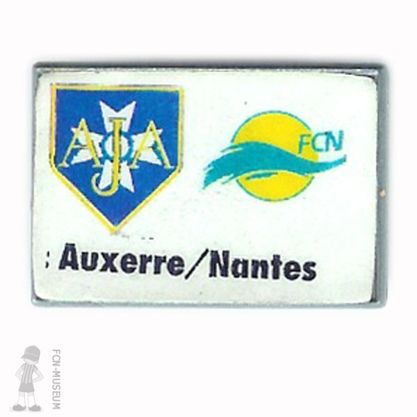 1991-92 29ème j Auxerre Nantes (Pin's)