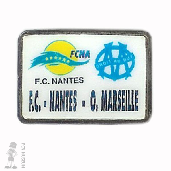 1992-93 29ème j Nantes Marseille (Pin's)
