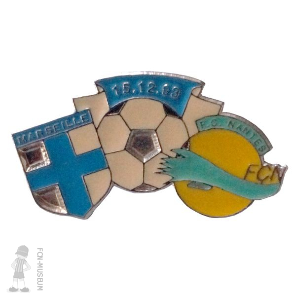 1993-94 22ème j Marseille Nantes (pin's)