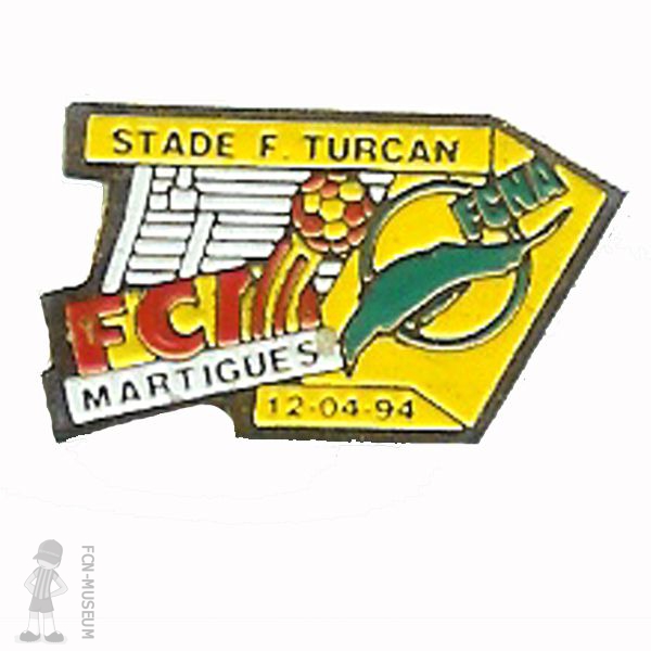 1993-94 34ème j Martigues Nantes (Pin's)