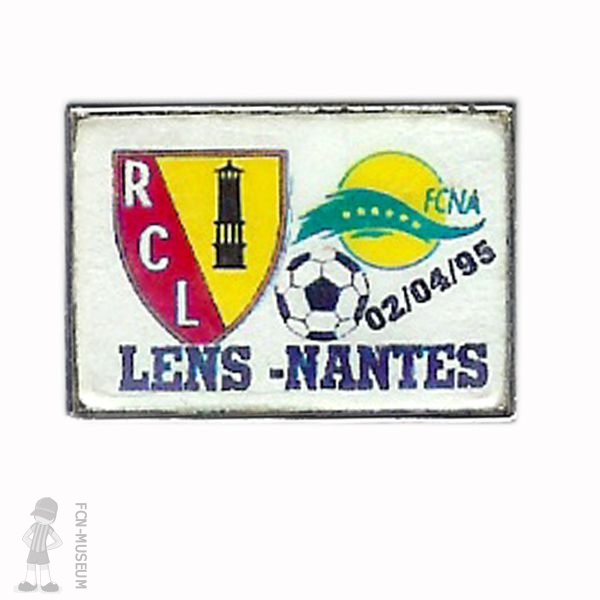 1994-95 31ème j Lens Nantes (Pin's)