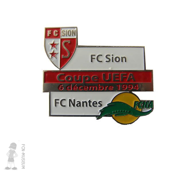 1994-95 8ème retour Sion Nantes - Bis