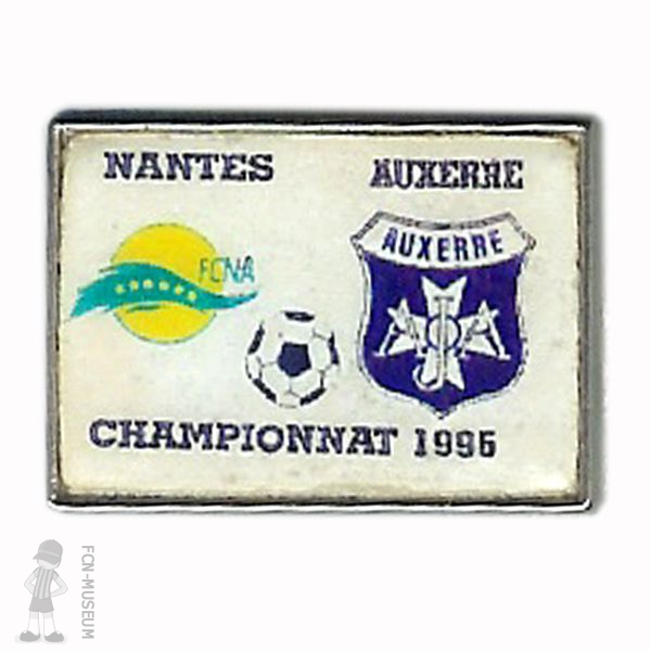 1995-1996 1ère j Nantes Auxerre (Pin's)