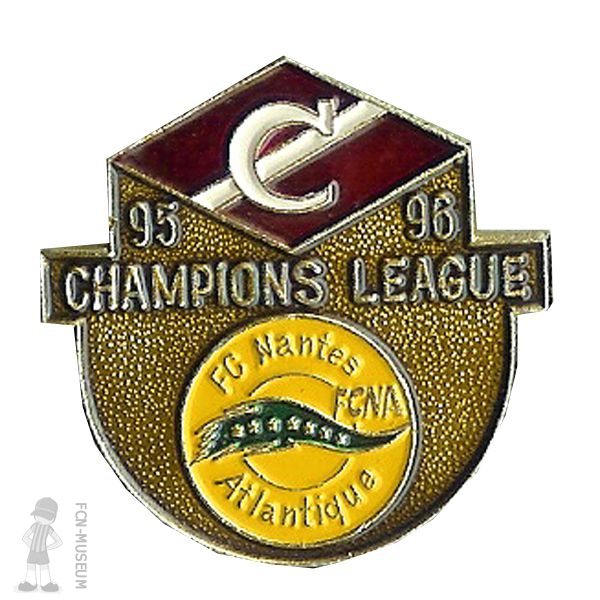 1995-96  quart retour Spartak Nantes b (Badge)