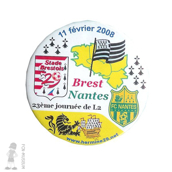 2007-08 23ème j Brest Nantes (Badge)