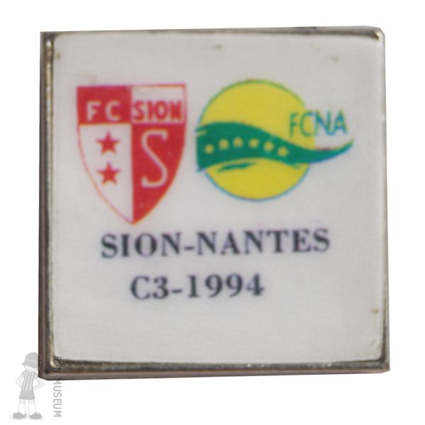CE 1994-95 8ème retour Sion Nantes