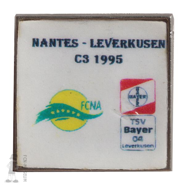 CE 1994-95 quart retour Nantes Leverkusen (Pin's)