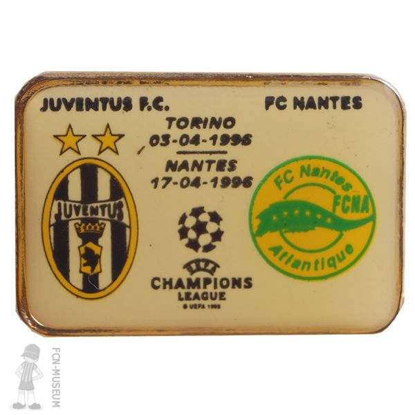 CE 1995-96 demi retour Nantes Juventus b