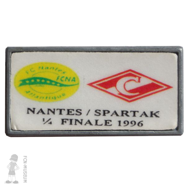 CE 1995-96  quart aller Nantes Spartak
